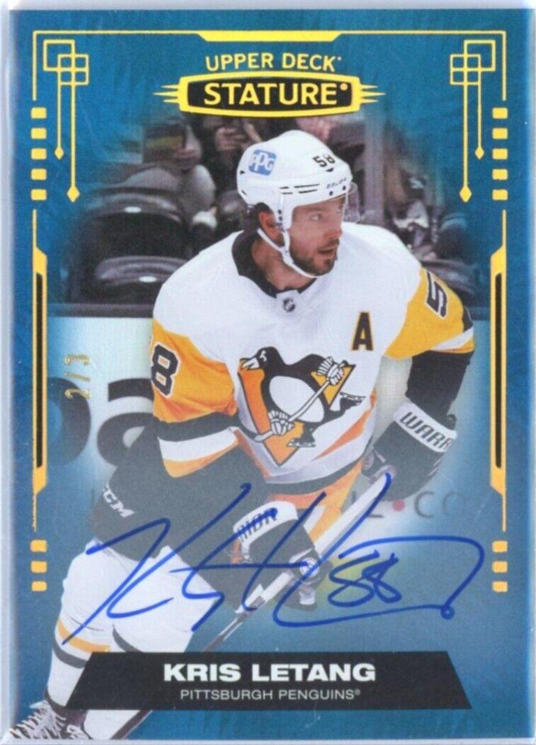 Kris Letang [Autograph Blue] #57