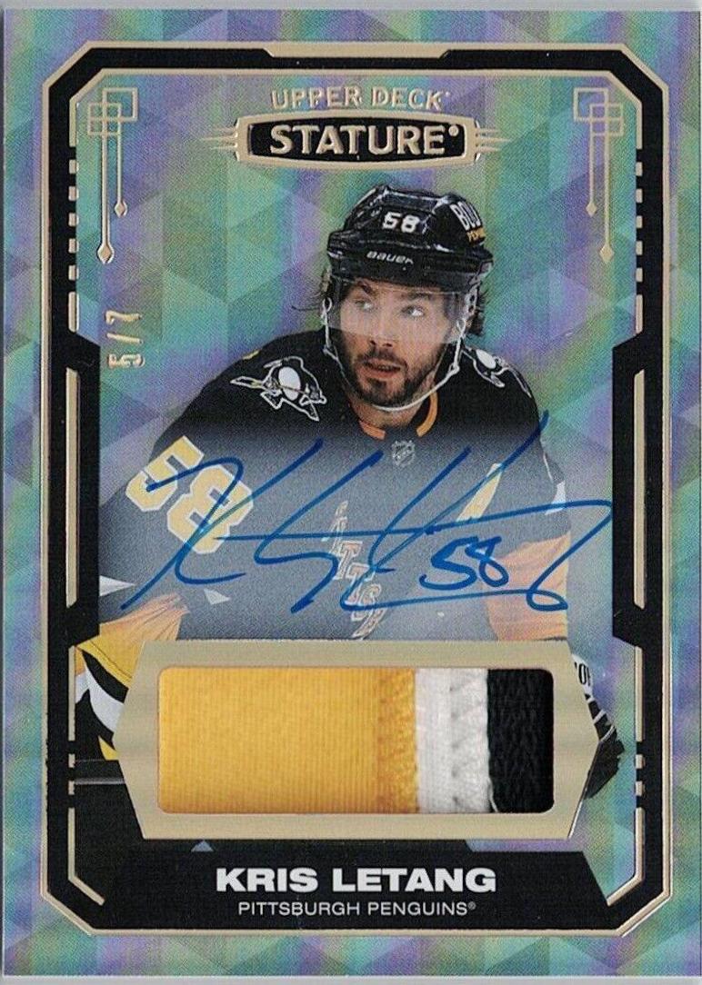 Kris Letang [Photo Variant Autograph] #57