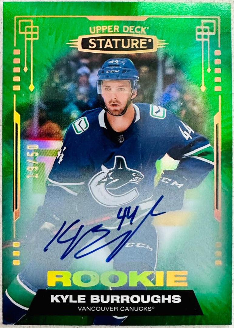 Kyle Burroughs [Autograph Green] #196