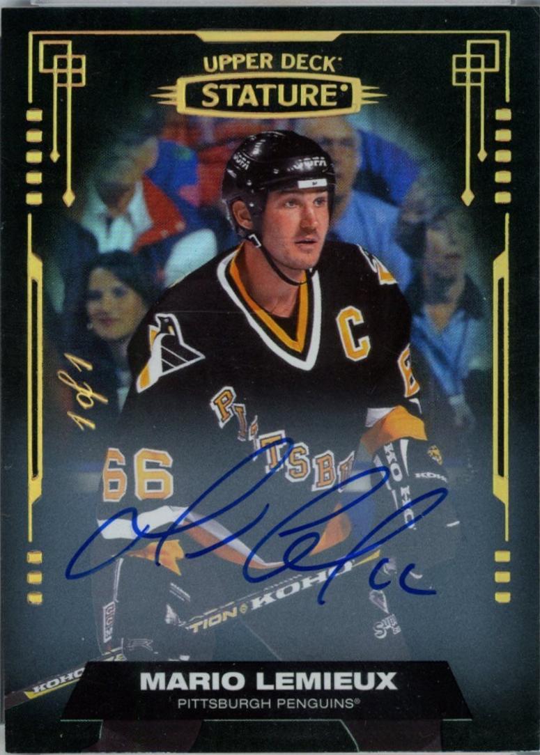 Mario Lemieux [Autograph Black] #71