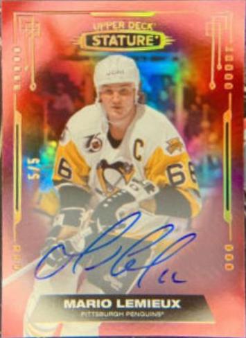 Mario Lemieux [Autograph Blue] #71