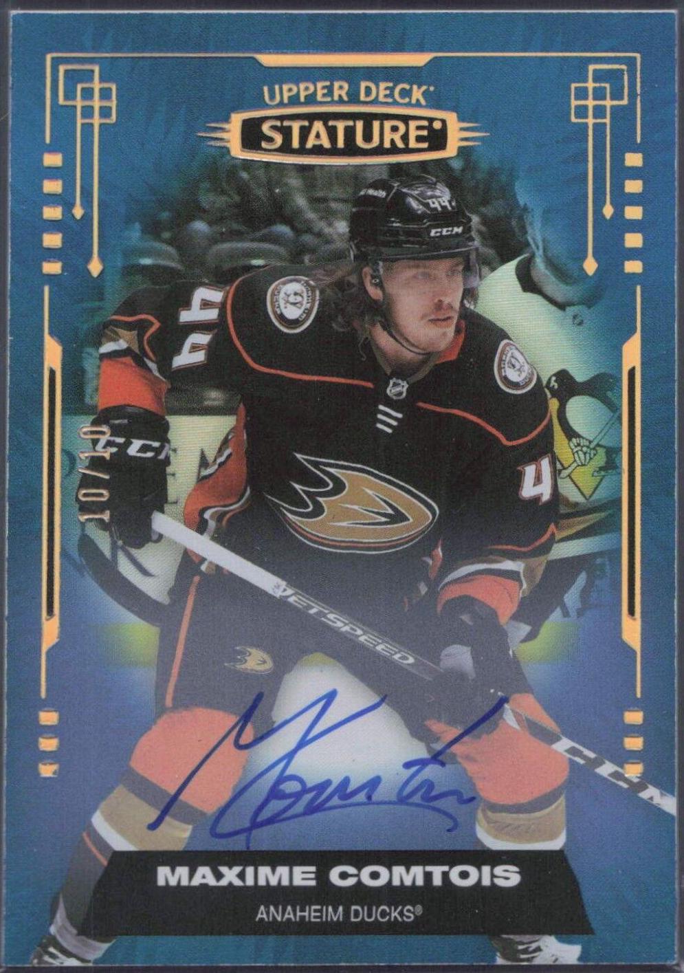 Maxime Comtois [Autograph Blue] #69
