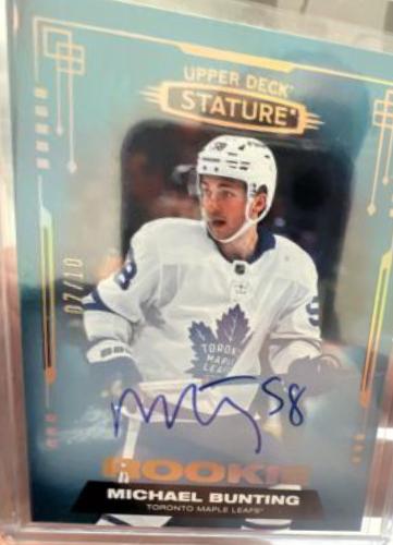 Michael Bunting [Autograph Blue] #195