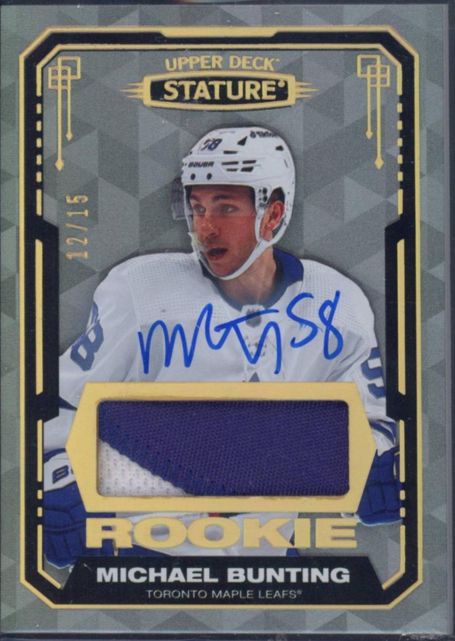 Michael Bunting [Design Variant Autograph Material] #195