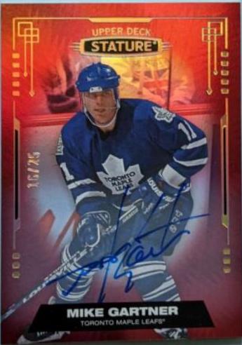 Mike Gartner [Autograph Red] #68