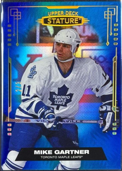 Mike Gartner [Photo Variant Blue] #68