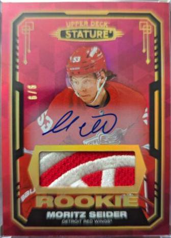 Moritz Seider [Design Variant Autograph Material Red] #150