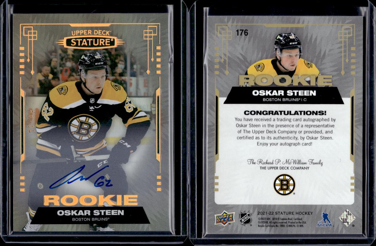 Oskar Steen [Photo Variant Autograph] #176