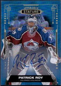 Patrick Roy [Autograph Blue] #17
