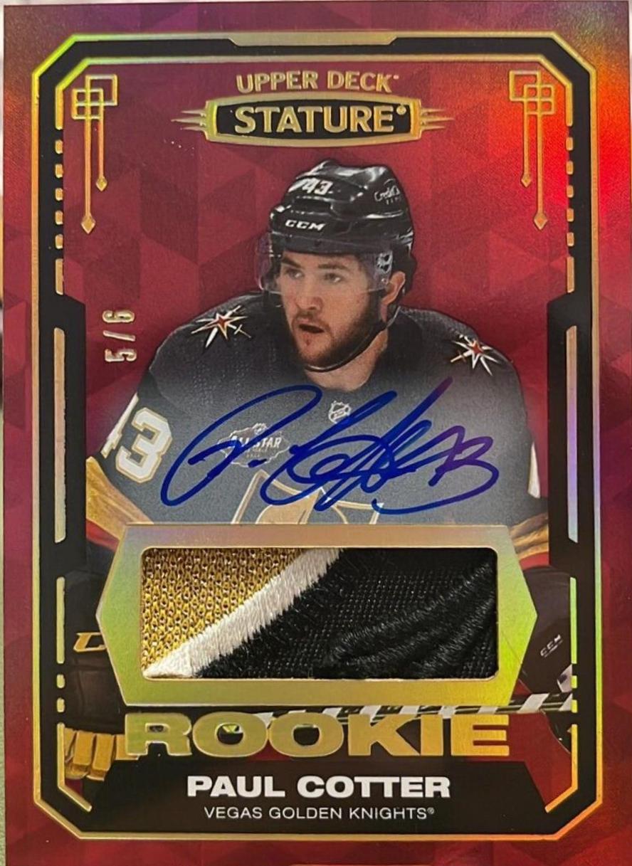Paul Cotter [Autograph Red] #166