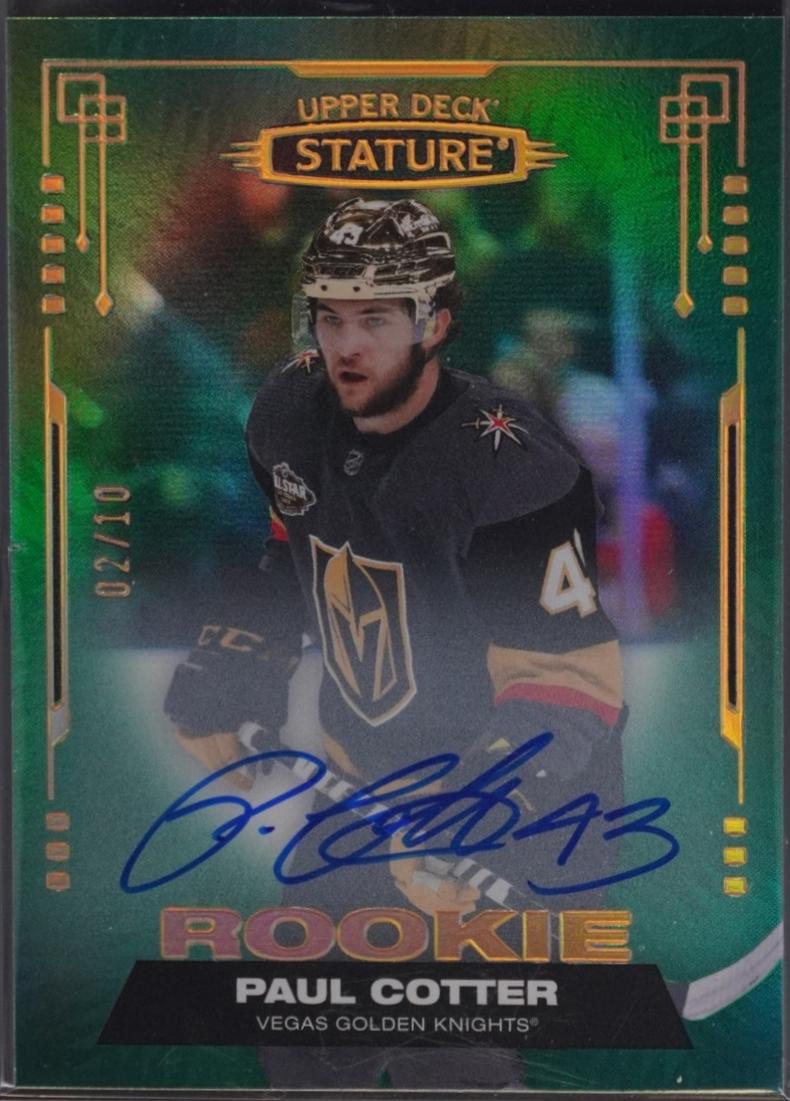 Paul Cotter [Photo Variant Autograph Green] #166