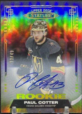 Paul Cotter [Photo Variant Autograph] #166
