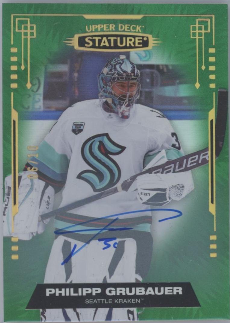 Philipp Grubauer [Photo Variant Autograph Green] #91