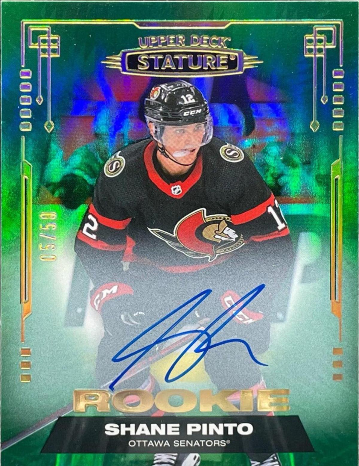 Shane Pinto [Autograph Green] #137