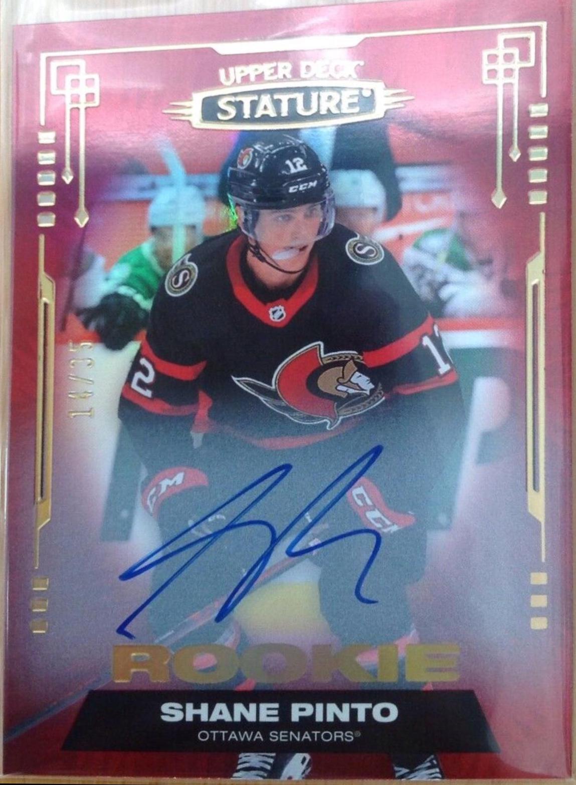 Shane Pinto [Autograph Red] #137