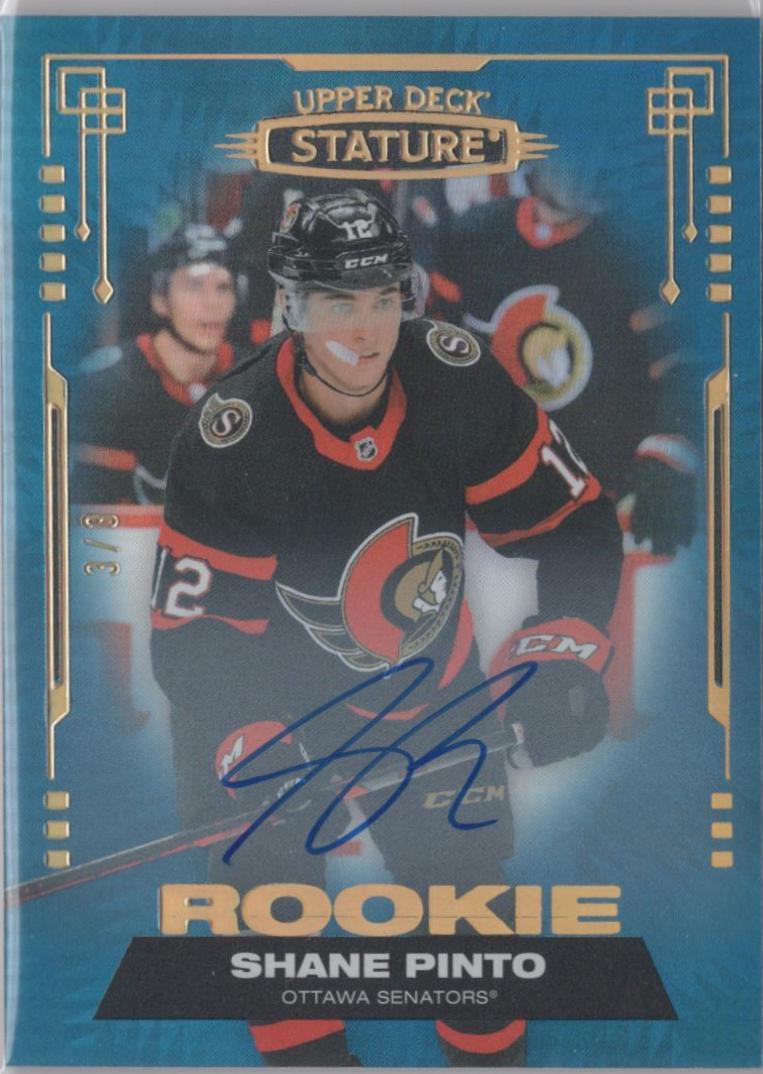 Shane Pinto [Photo Variant Autograph Blue] #137