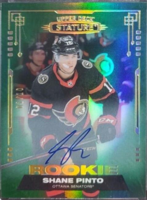 Shane Pinto [Photo Variant Autograph Green] #137