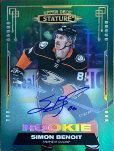 Simon Benoit [Autograph Green] #112
