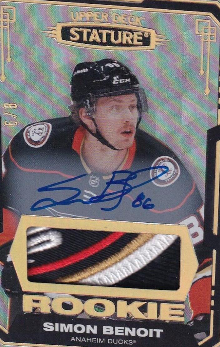 Simon Benoit [Design Photo Variant Autograph Material] #112