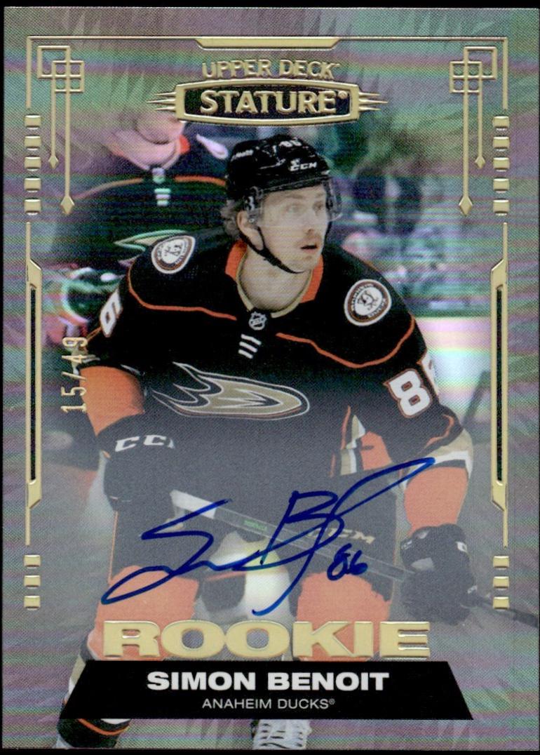 Simon Benoit [Design Variant Autograph Material Purple] #112