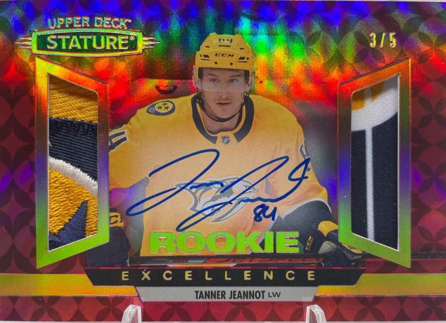 Tanner Jeannot [Autograph Blue] #188