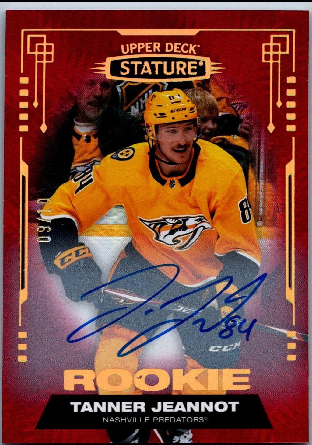 Tanner Jeannot [Autograph Red] #188