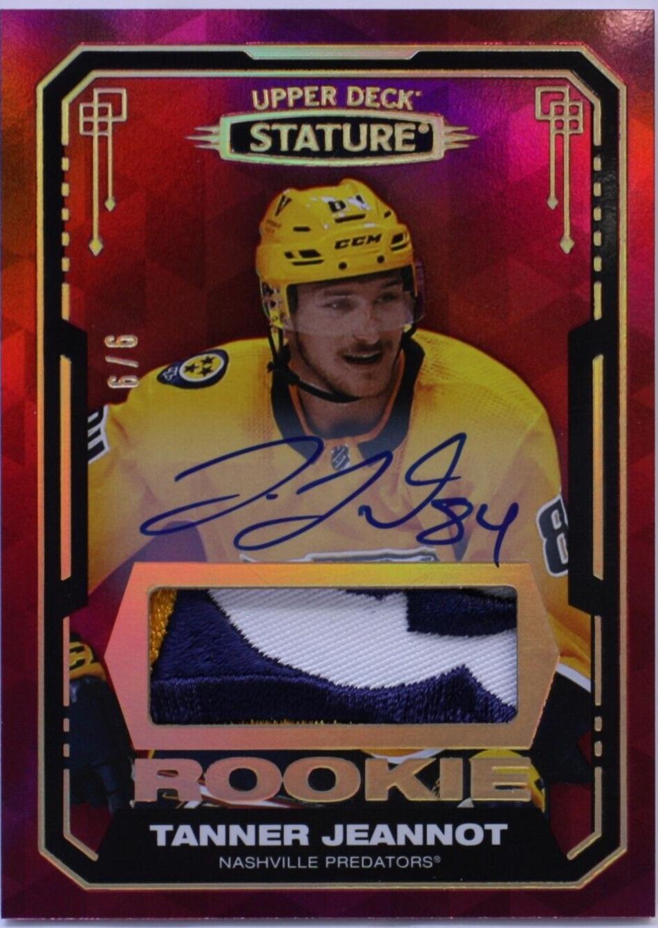 Tanner Jeannot [Design Variant Autograph Material Red] #188