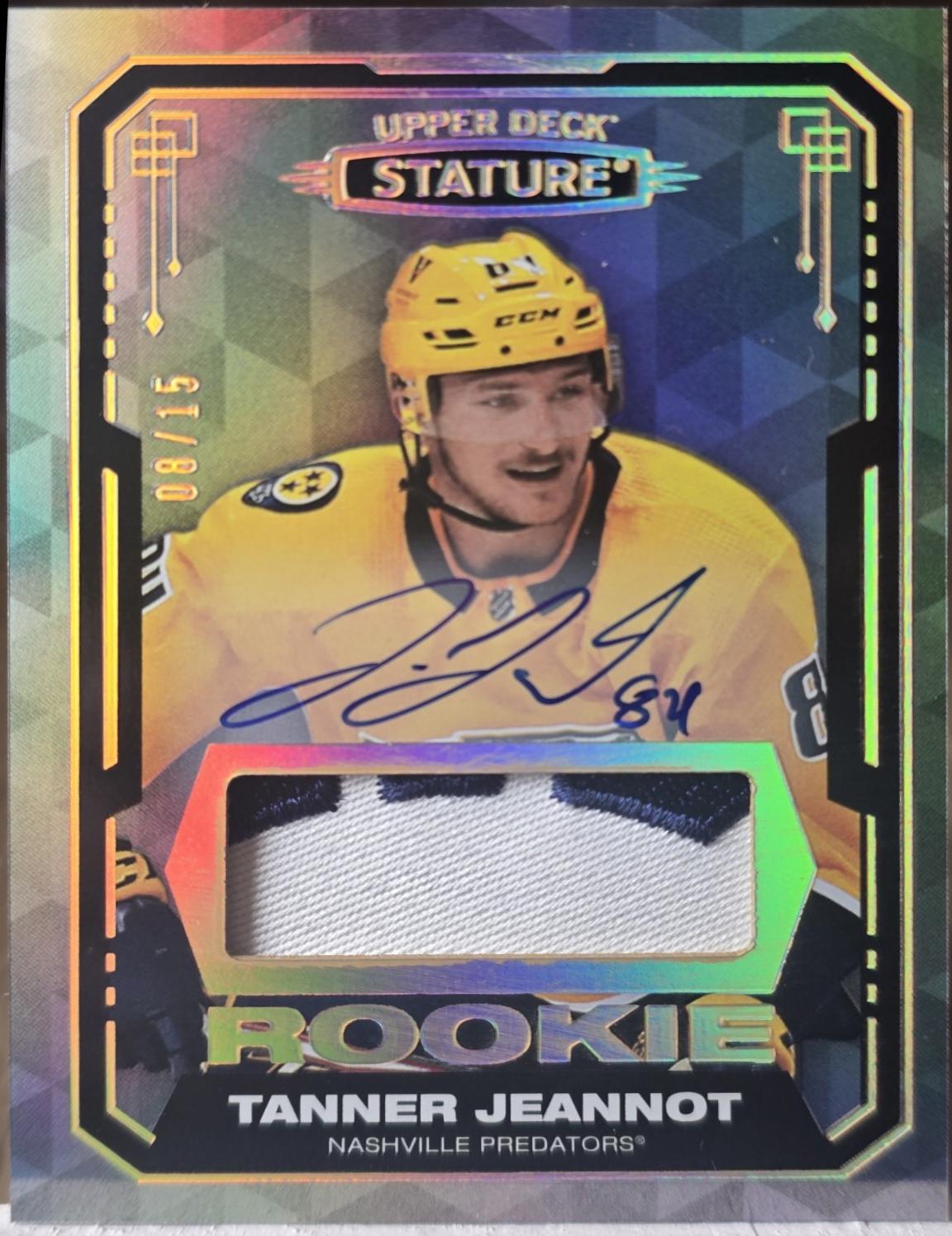 Tanner Jeannot [Design Variant Autograph Material] #188