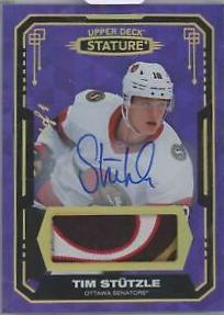 Tim Stutzle [Design Variant Autograph Material Purple] #36