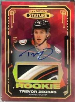 Trevor Zegras [Design Variant Autograph Material Red] #101