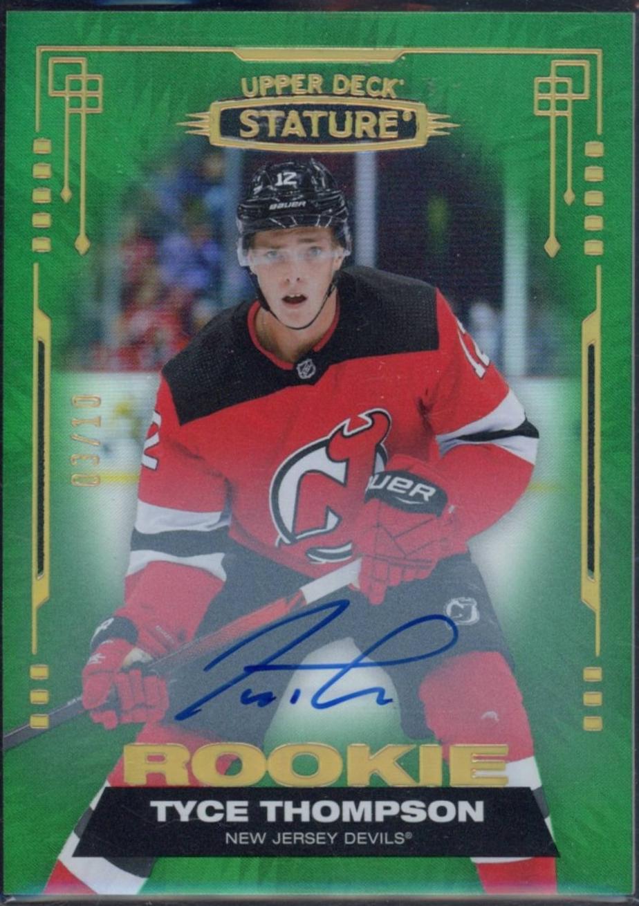 Tyce Thompson [Photo Variant Autograph Green] #146