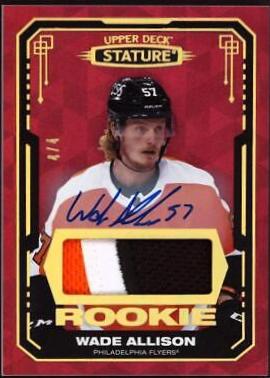 Wade Allison [Design Photo Variant Autograph Material Red] #118