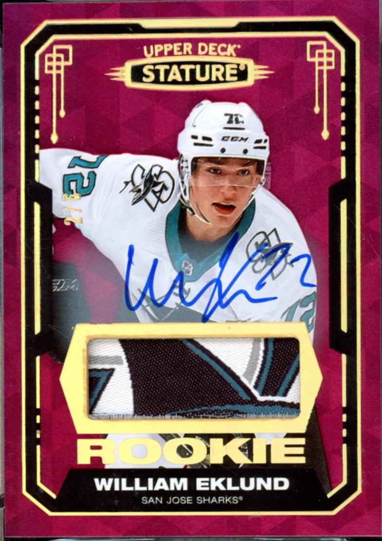 William Eklund [Design Variant Autograph Material Red] #175