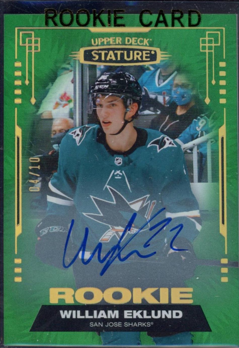 William Eklund [Photo Variant Autograph Green] #175