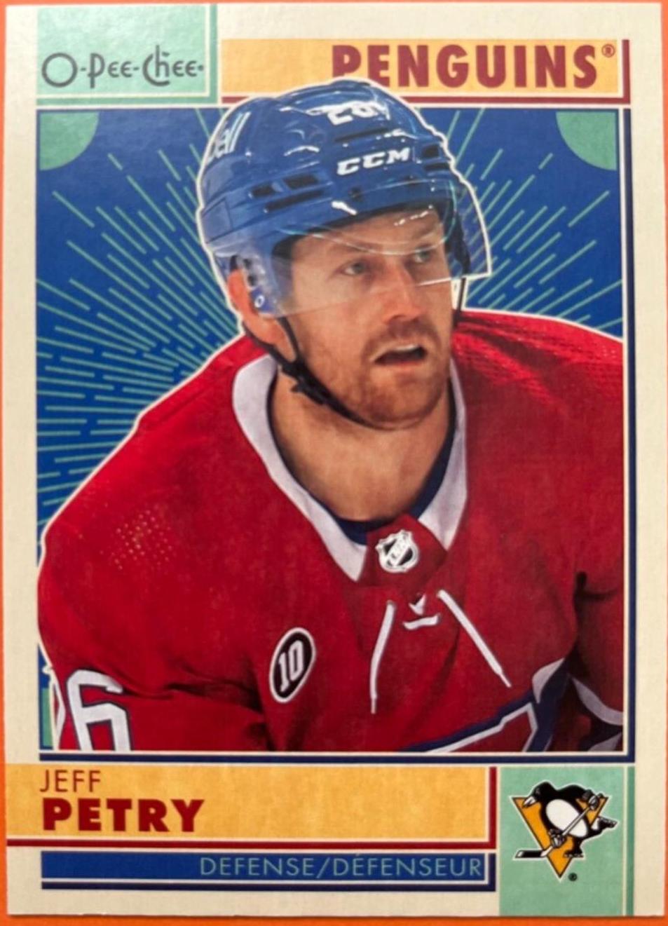 Jeff Petry [Retro Blank Back] #225
