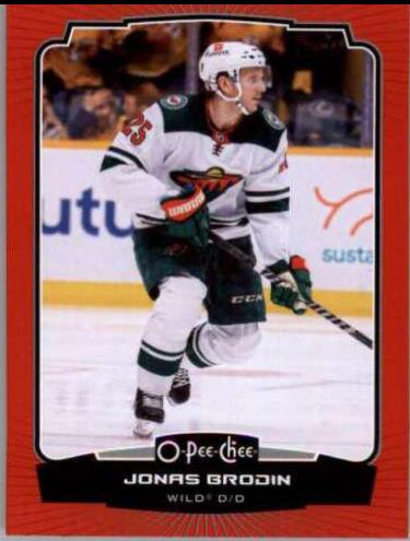 Jonas Brodin [Red Border] #246