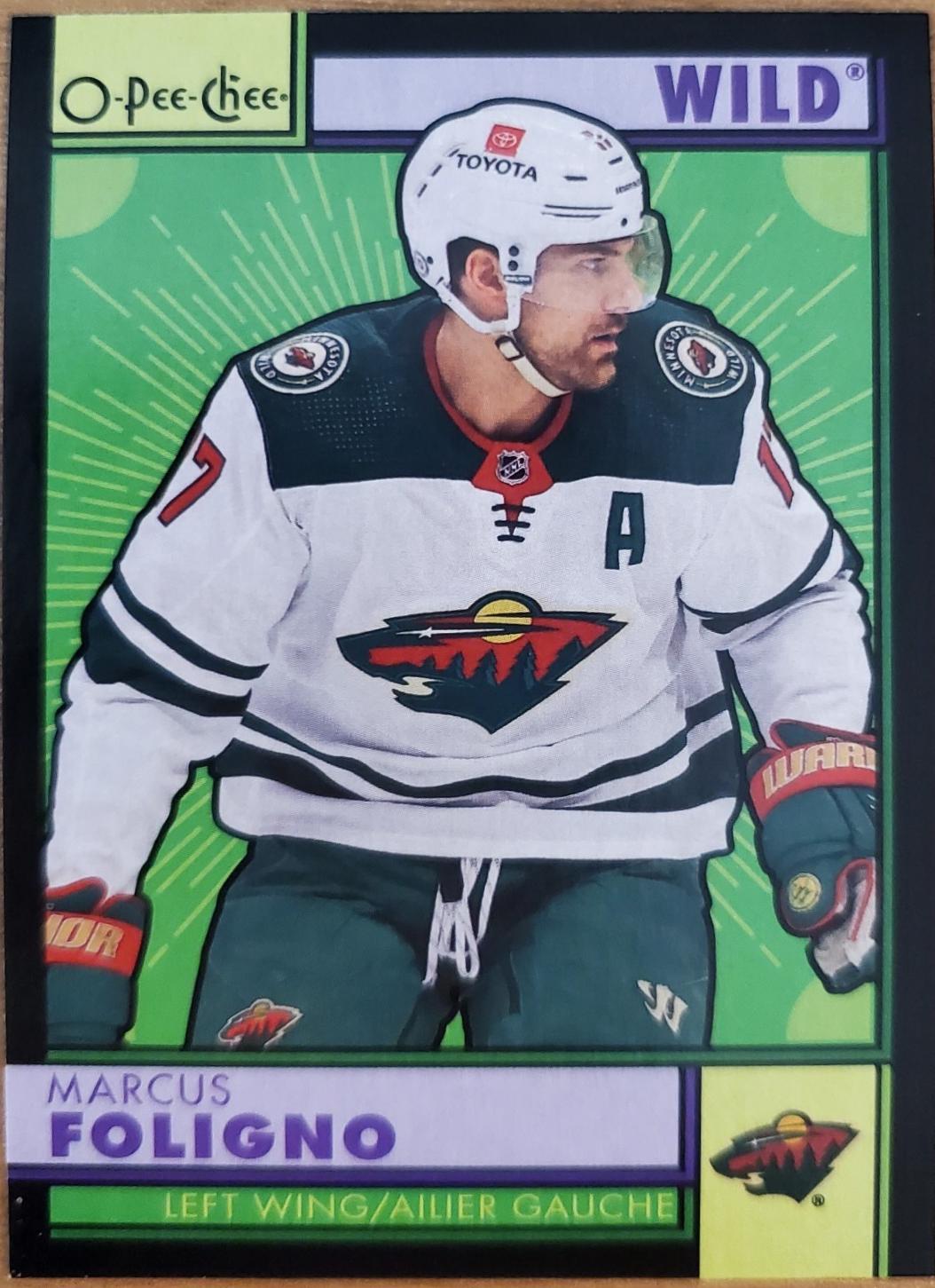 Marcus Foligno [Retro Black Border] #422