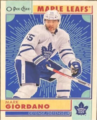 Mark Giordano [Retro Blank Back] #253