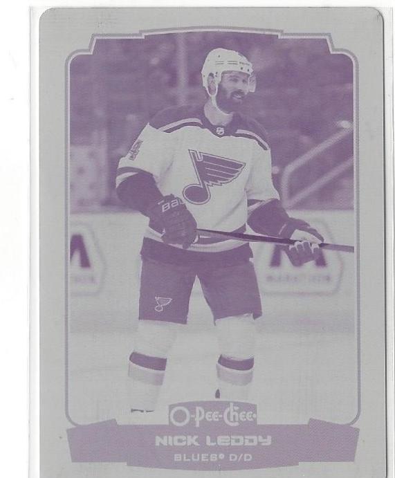 Nick Leddy [Printing Plate] #459