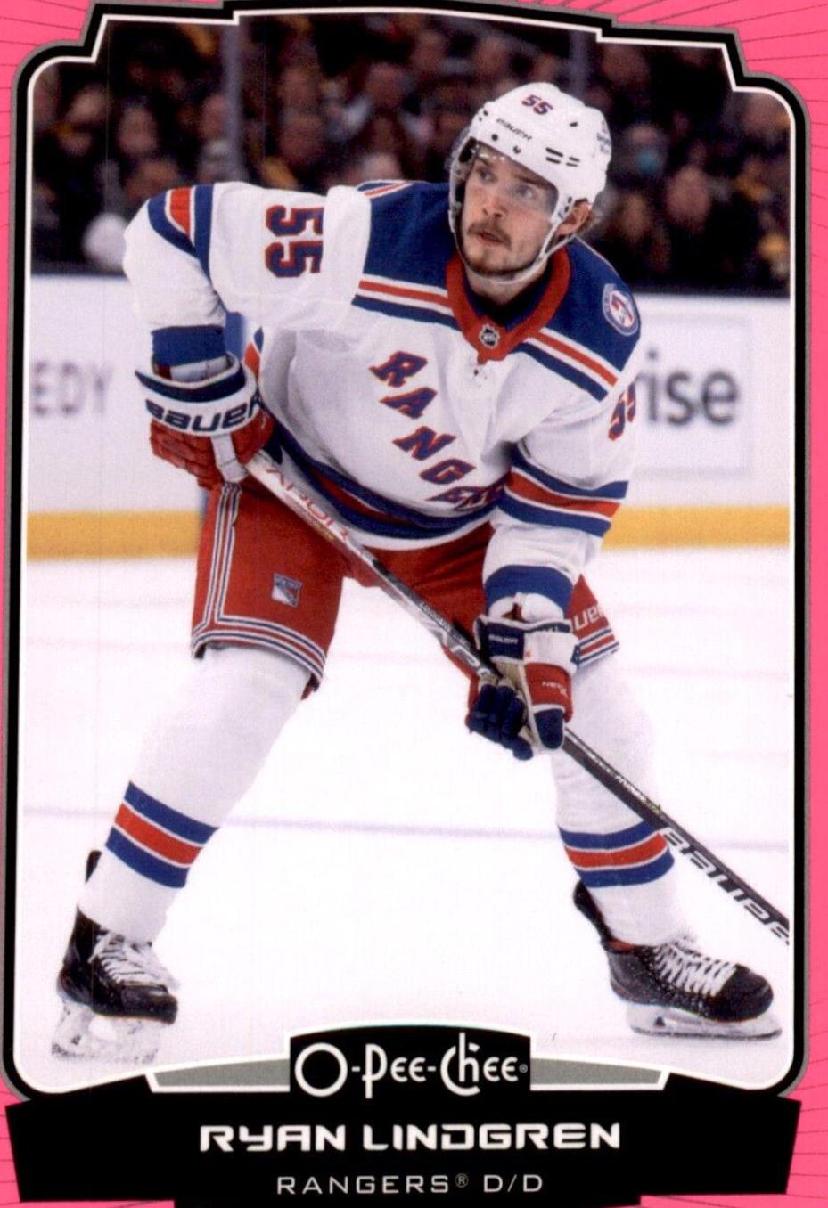 Ryan Lindgren [Neon Pink Border] #350