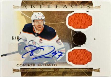 Connor McDavid [Black Autograph] #118