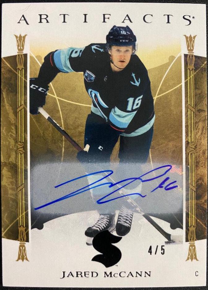 Jared McCann [Black Autograph] #107