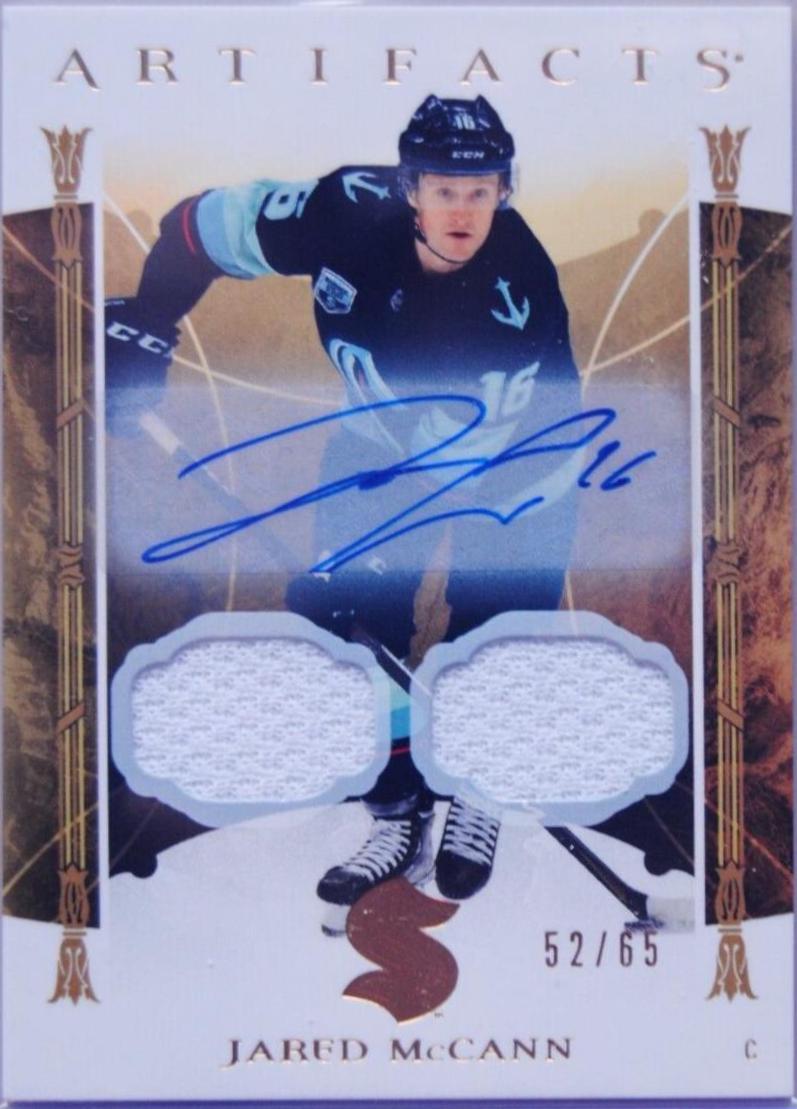 Jared McCann [Material Autograph Gold] #107