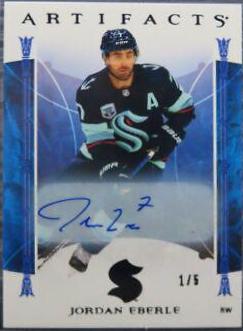Jordan Eberle [Black Autograph] #9