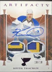 Keith Tkachuk [Material Autograph Purple] #167
