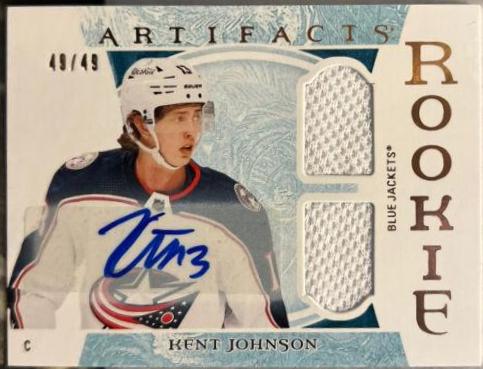 Kent Johnson [Black Autograph] #200