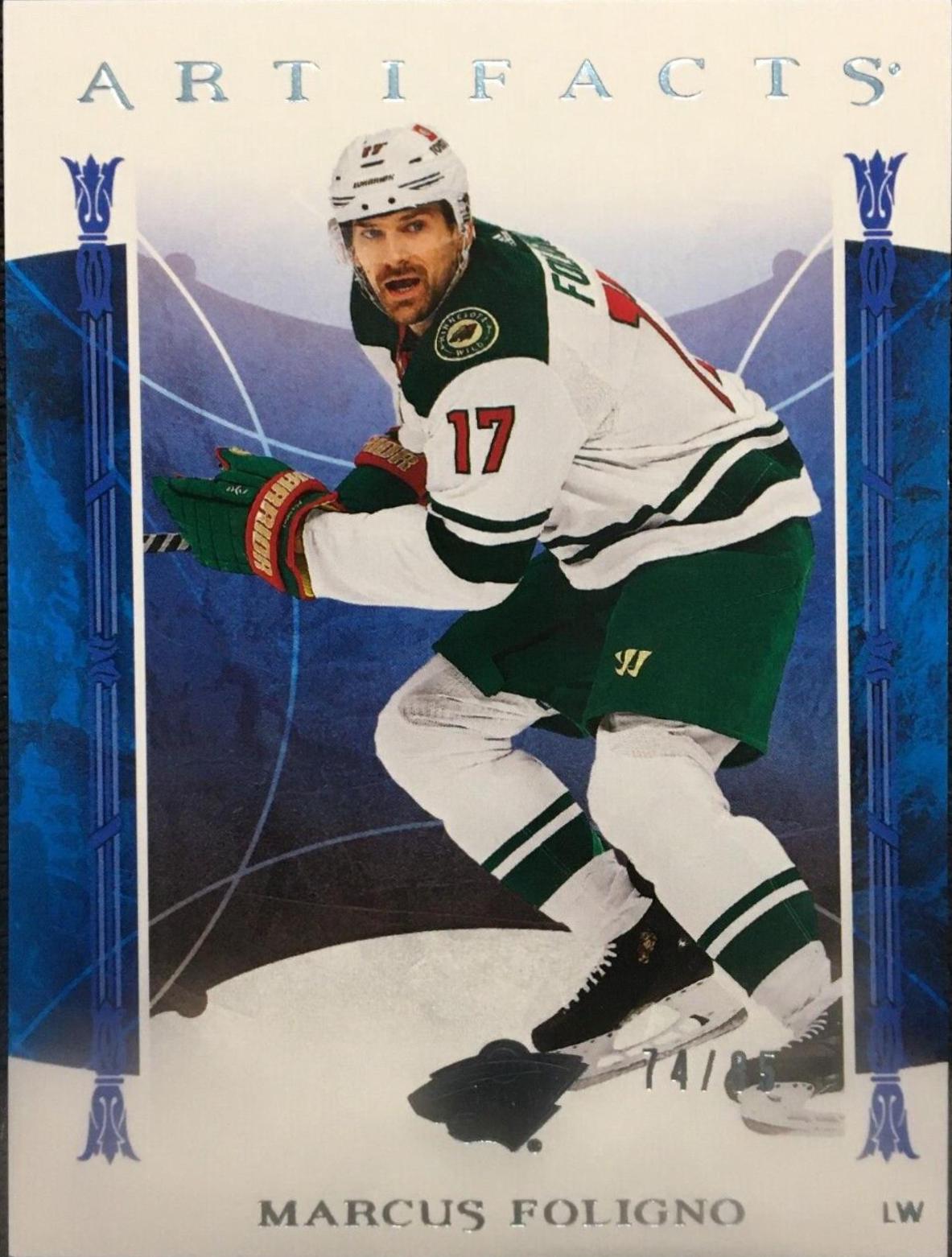Marcus Foligno [Light Blue Steel] #85