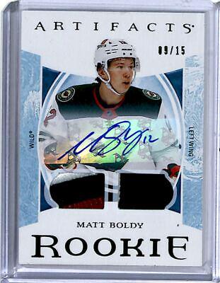 Matt Boldy [Material Autograph Emerald] #176