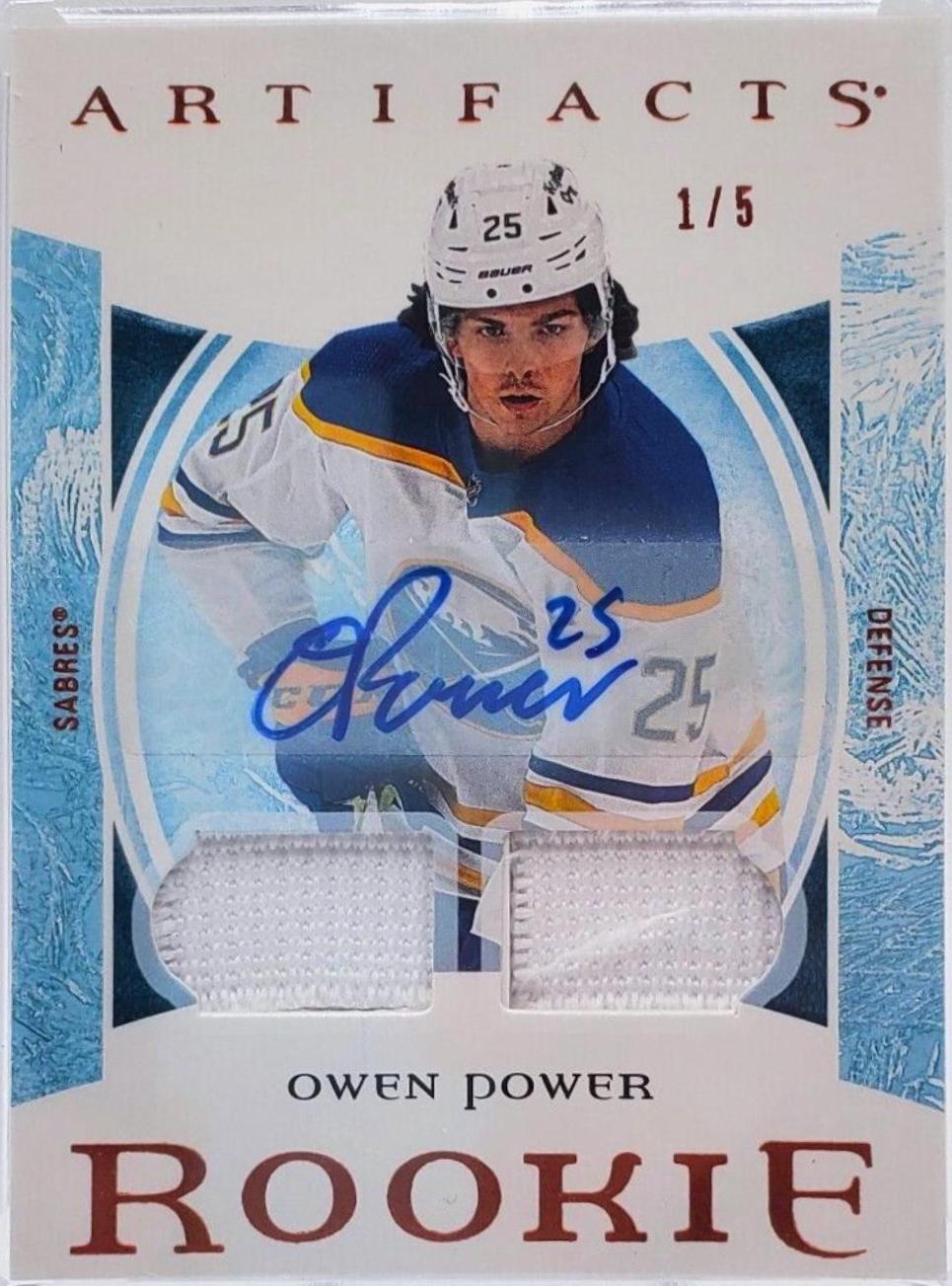 Owen Power [Material Autograph Gold] #171