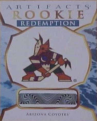 Arizona Coyotes [Rookie Redemption] #RED202
